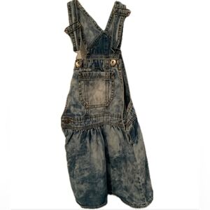 Denim Kids Overalls Dress